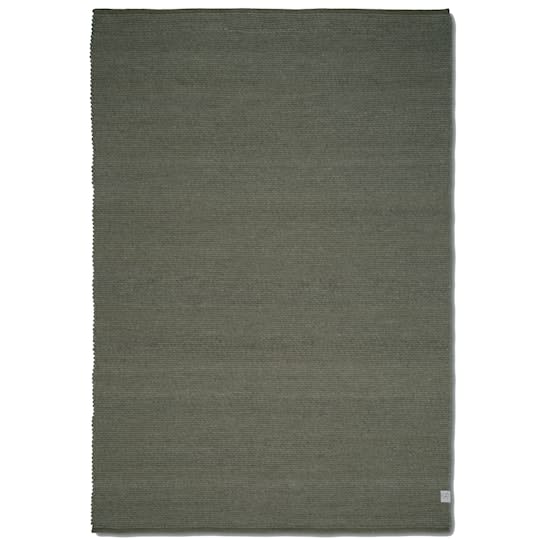 Classic Collection Merino Wollteppich Dunkelgrün 140x200