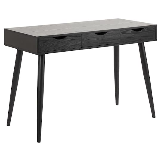 Nordic Home Molly Schreibtisch Schwarz 110cm