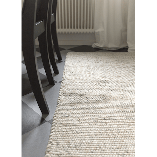 Classic Collection Merino Woll-Läufer Naturbeige 80x250