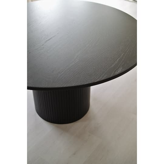 Sleepo Adele Esstisch Oval Schwarz 220cm