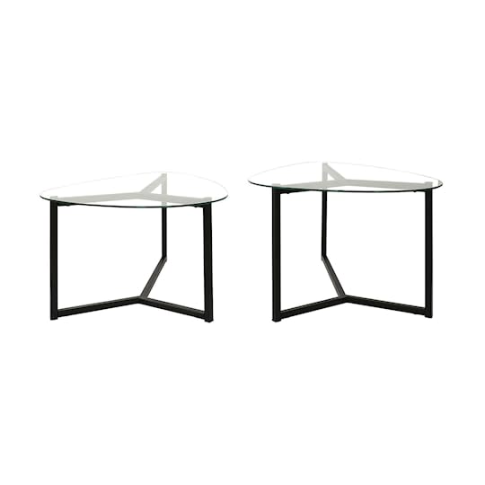 Nordic Home Beryl Satsbord Svart 2-pack