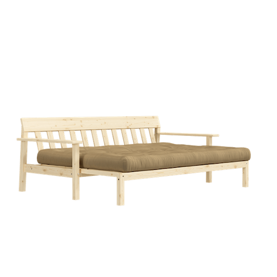 Karup Design Unwind Bäddsoffa Natur/Wheat Beige 218cm