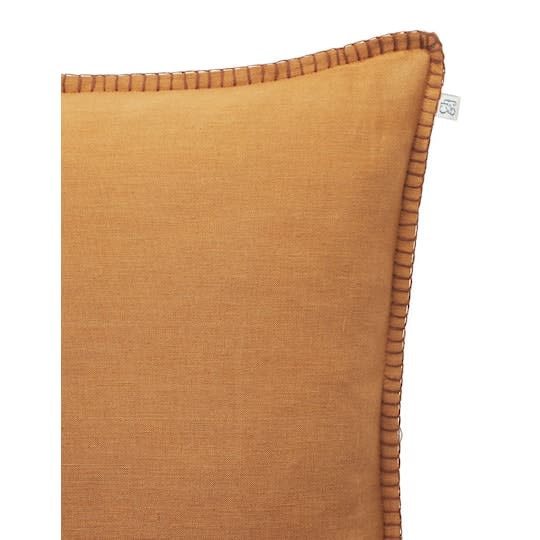 Chhatwal &amp; Jonsson Arun Linen Tyynynpäällinen Masala Yellow/Taupe 50 x 50