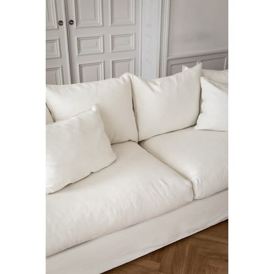 Sleepo Blair 3-Sitzer Sofa Weiß 246cm