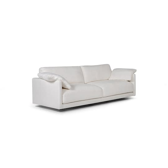 Sleepo Alicia 3-Sitzer Sofa Weiß 234cm