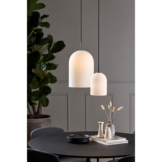 Woud Ghost Taklampa Black/Opal Large