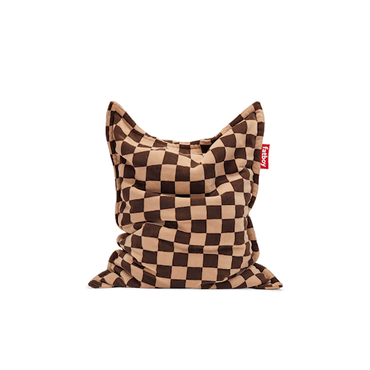 Fatboy Original Slim Sitzpuff Teddy Chess Brown