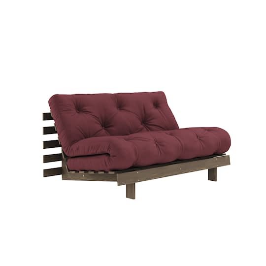 Karup Design Roots Vuodesohva Ruskea/Bordeaux 140cm