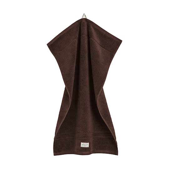 GANT Home Organic Premium Terry Handduk Rich Brown 50x70