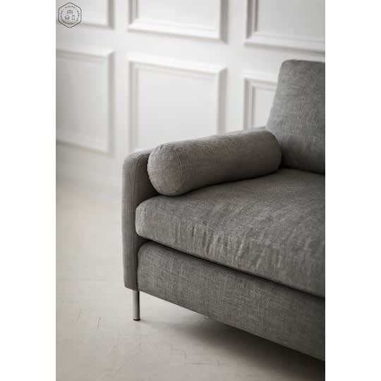 Sleepo Åre 4-Sitzer Sofa Hellgrau 257cm