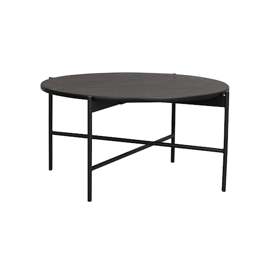 Rowico Home Skye Couchtisch Schwarz Ø85