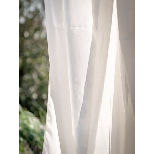 Svanefors Sol Outdoor Gardinlängd Offwhite 260cm 2-pack