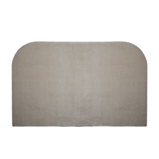 Mille Notti Bianca Sänggavel Sammet Beige 120x100