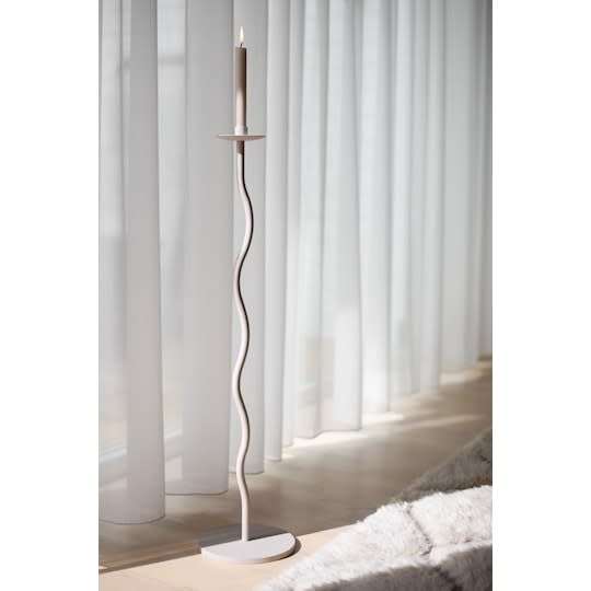 Cooee Design Curved Lattia Kynttilänjalka Sand 75cm