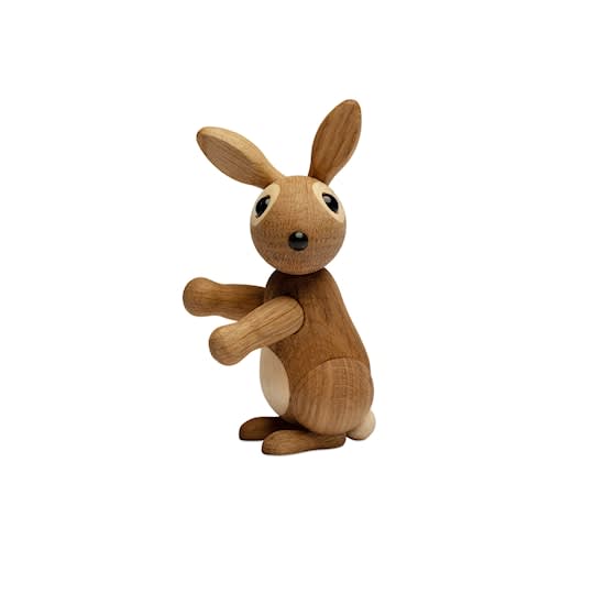 Spring Copenhagen Bounce Bunny Dekorasjon Eik 9.5cm