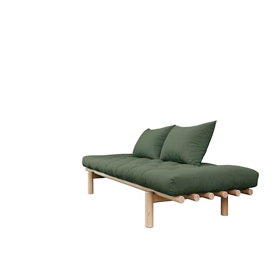 Karup Design Pace Dagbädd Natur/Olive Green 200cm