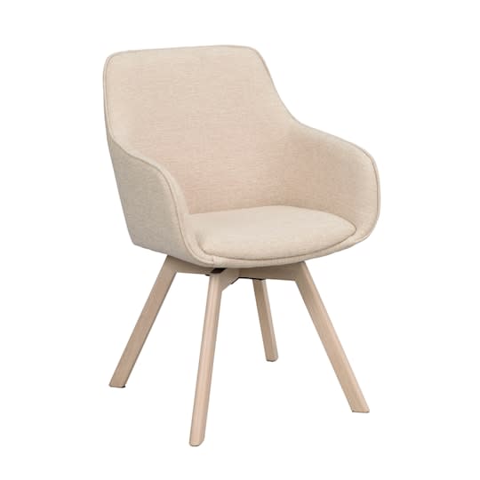 Rowico Home Alison Karmstol Ljusbeige/Ek