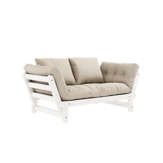 Karup Design Beat Bäddsoffa Vit/Beige 200cm