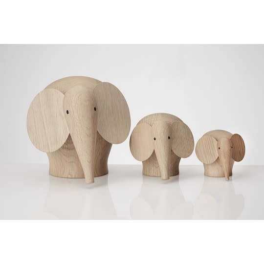 Woud Nunu Elefant Dekorasjon 8cm