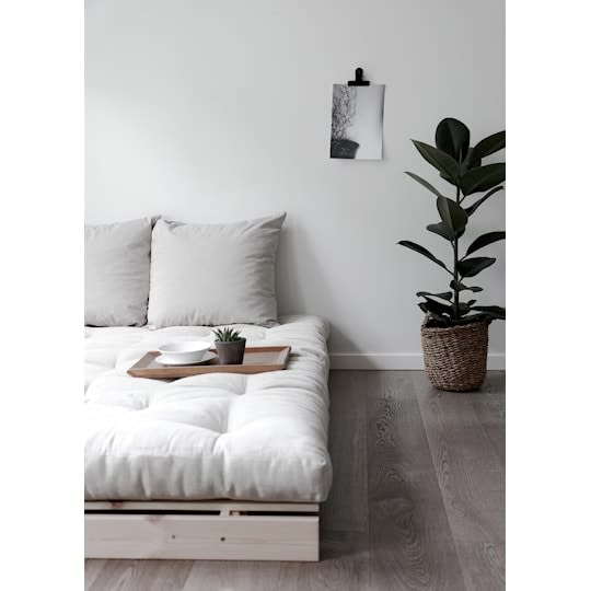 Karup Design Roots Bäddsoffa Natur/Grey 140cm