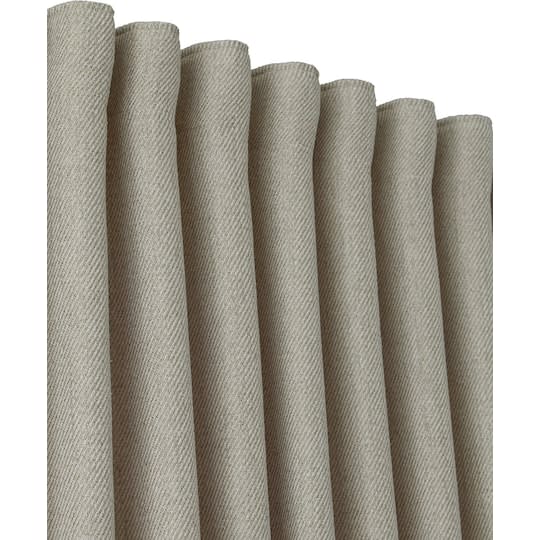 Svanefors Greenwich Gardinlängd Beige 140x280 2-pack