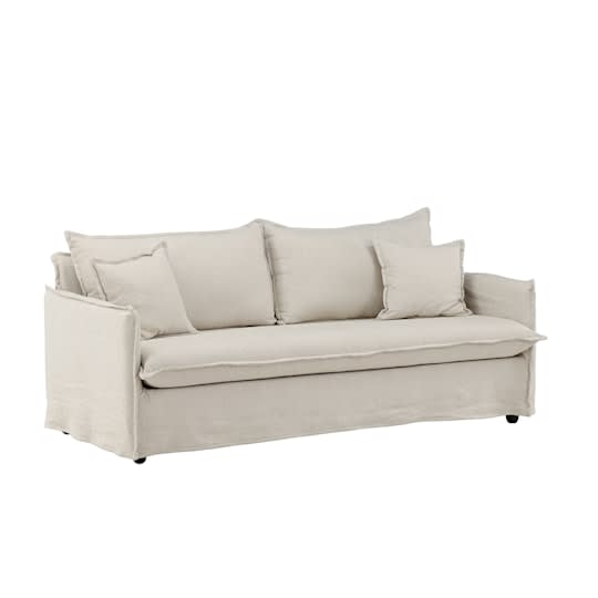 Nordic Home Denise 3-sits Soffa Beige