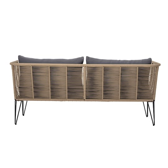 Bloomingville Mundo Loungesofa Natur/Grå 175 cm