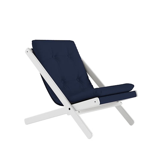 Karup Design Boogie Loungestol Vit/Navy