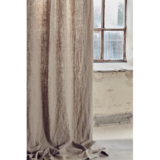 Lovely Linen Lovely Gardinlengde Lin Naturlig Beige 280cm