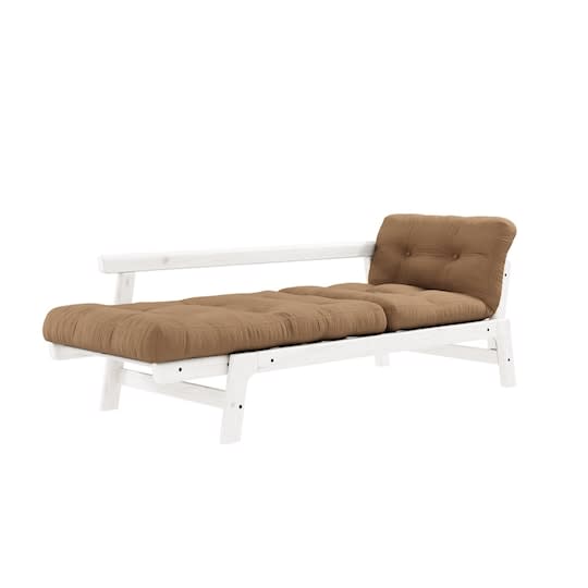 Karup Design Step Bäddsoffa Vit/Mocca 200cm