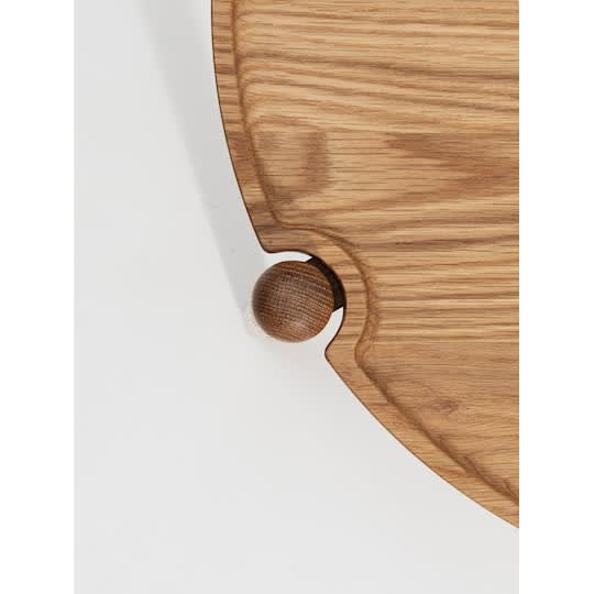 Design House Stockholm Aria Low Sidobord Oak