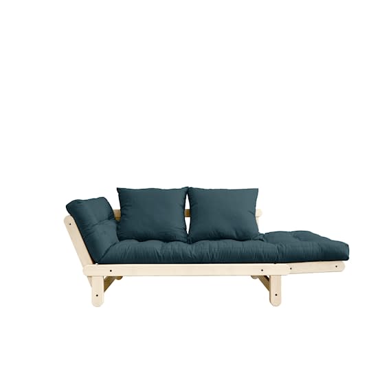 Karup Design Beat Sovesofa Natur/Petrol Blue 200cm