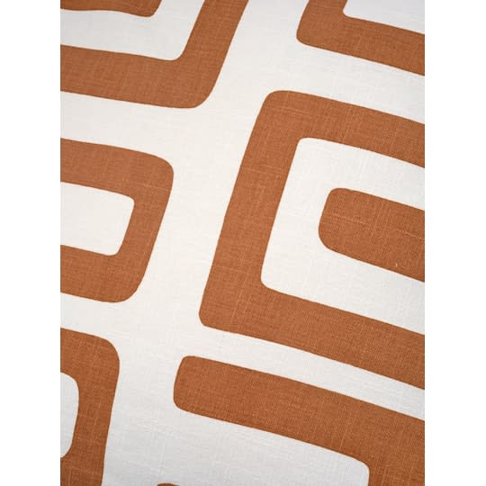 Classic Collection Labyrinth Kuddfodral Glaced Ginger 50x50