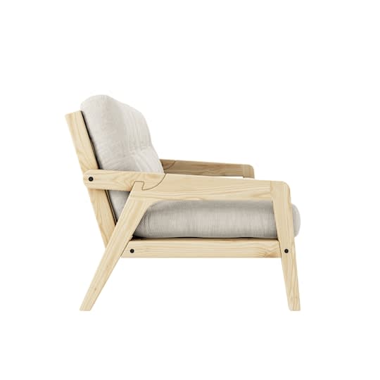 Karup Design Grab Bäddsoffa Natur/Ivory Manchester 204cm