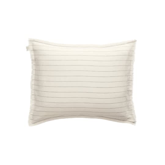 GANT Home Pinstripe Kissenbezug Eggshell 50x60