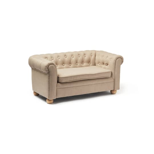 Kids Concept Chesterfield Soffa Liten Beige