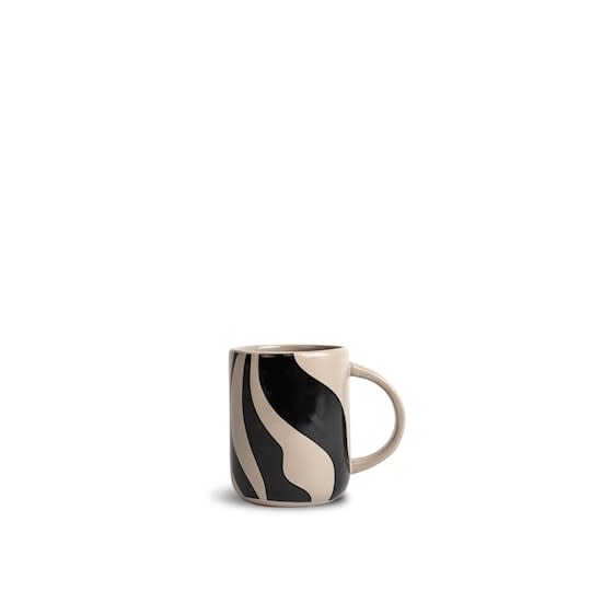 Byon Liz Zebra Mugg Beige/Svart