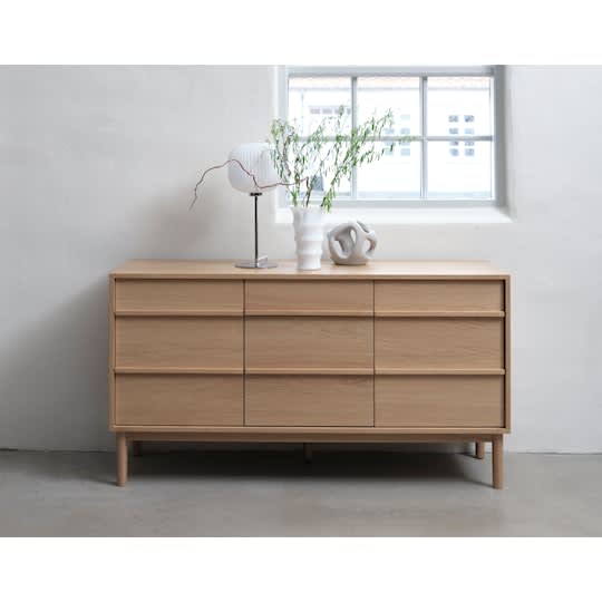 Sleepo Andrea Sideboard Natural Oak 140cm