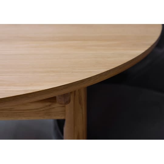 Sleepo Alice Matbord Natural Oak Ø120