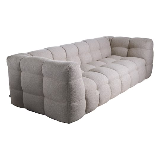 Sleepo Billie 3-Sitzer Sofa Beige Bouclé