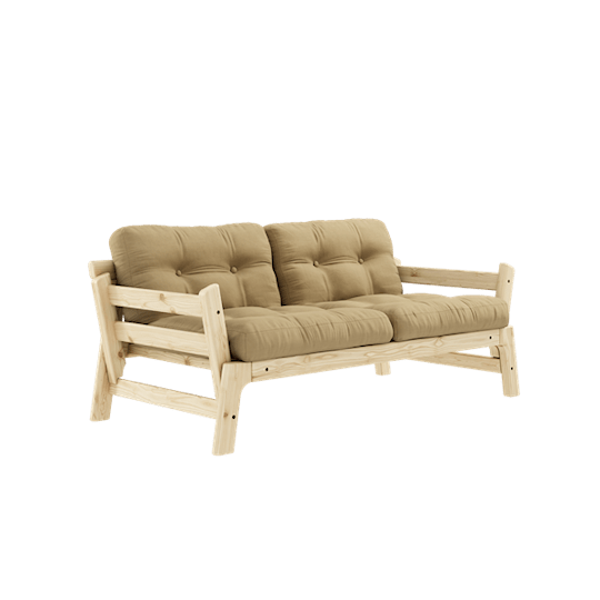 Karup Design Step Bäddsoffa Natur/Wheat Beige 200cm