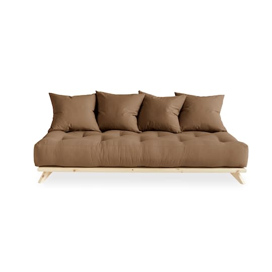 Karup Design Senza Bäddsoffa Natur/Mocca 200cm