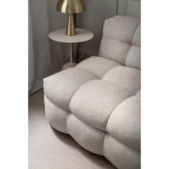 Sleepo Billie Loungesessel Beige Bouclé 120cm