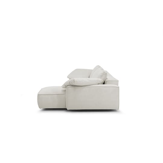 Sleepo Louie Divansofa Høyre Greige 348cm