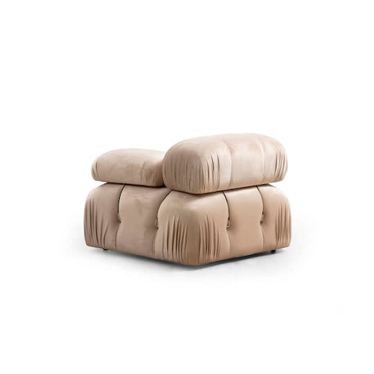 Sleepo Blanca Rechtes Modul Velvet Beige