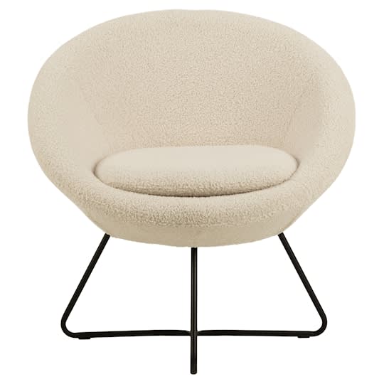 Nordic Home Freja Loungestol Cream