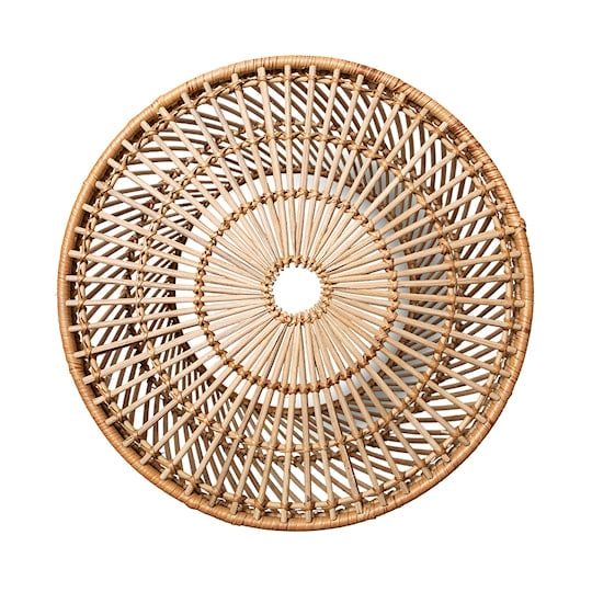 HKliving Wicker Beistelltisch Natur Ø45