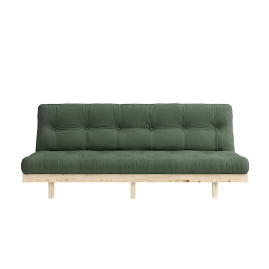 Karup Design Lean Schlafsofa Natur/Olivgrün 190cm