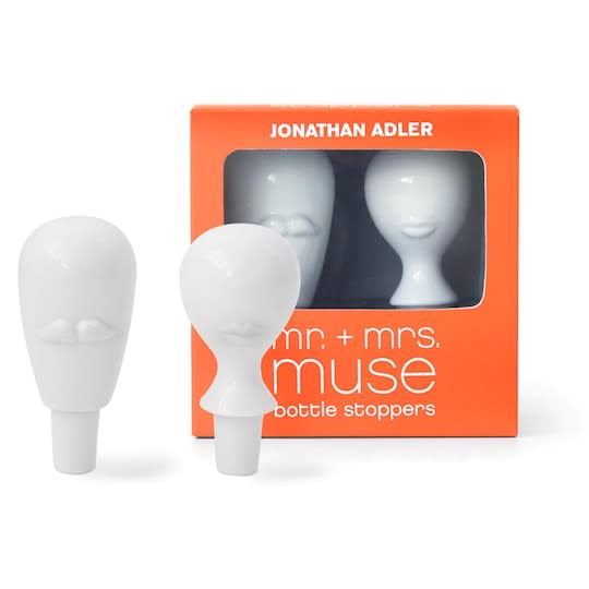 Jonathan Adler Mr &amp; Mrs Muse Flaskförslutare Set