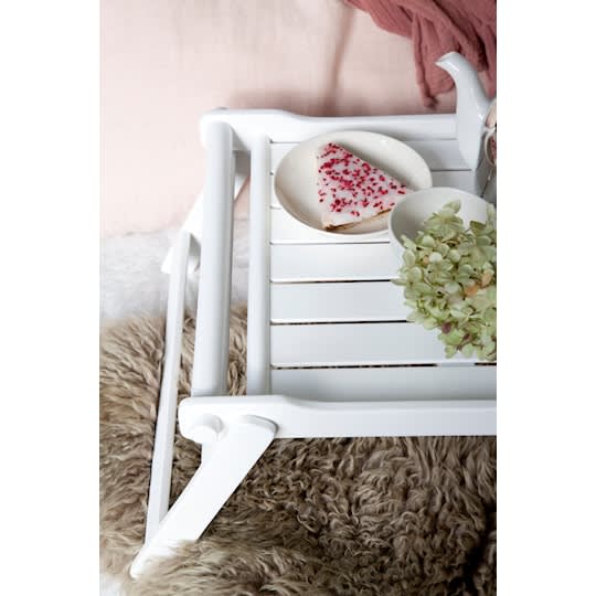 Cinas Classic Bed Tray Valkoinen